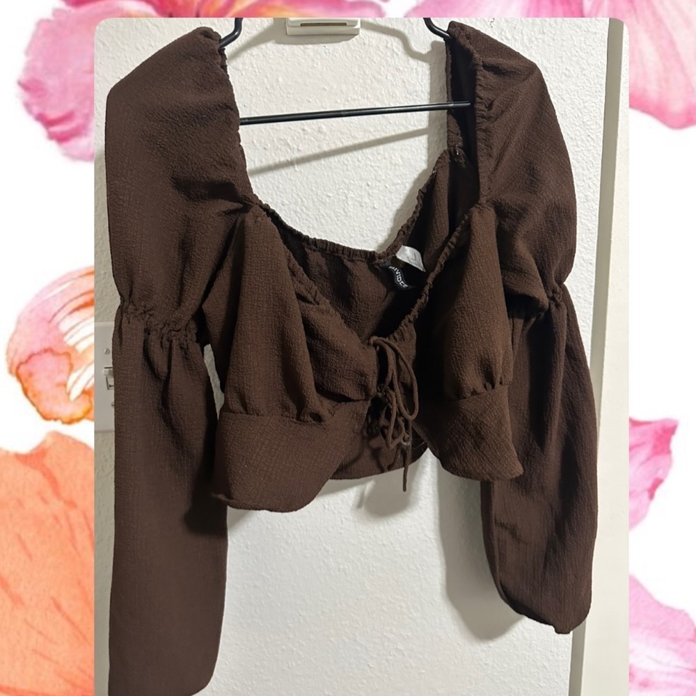 Brown Women's Top